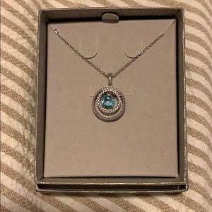 Zales - Women’s aquamarine necklace